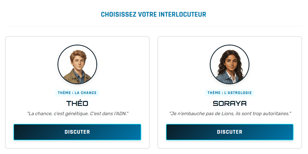 Aperçu de Défi socratique