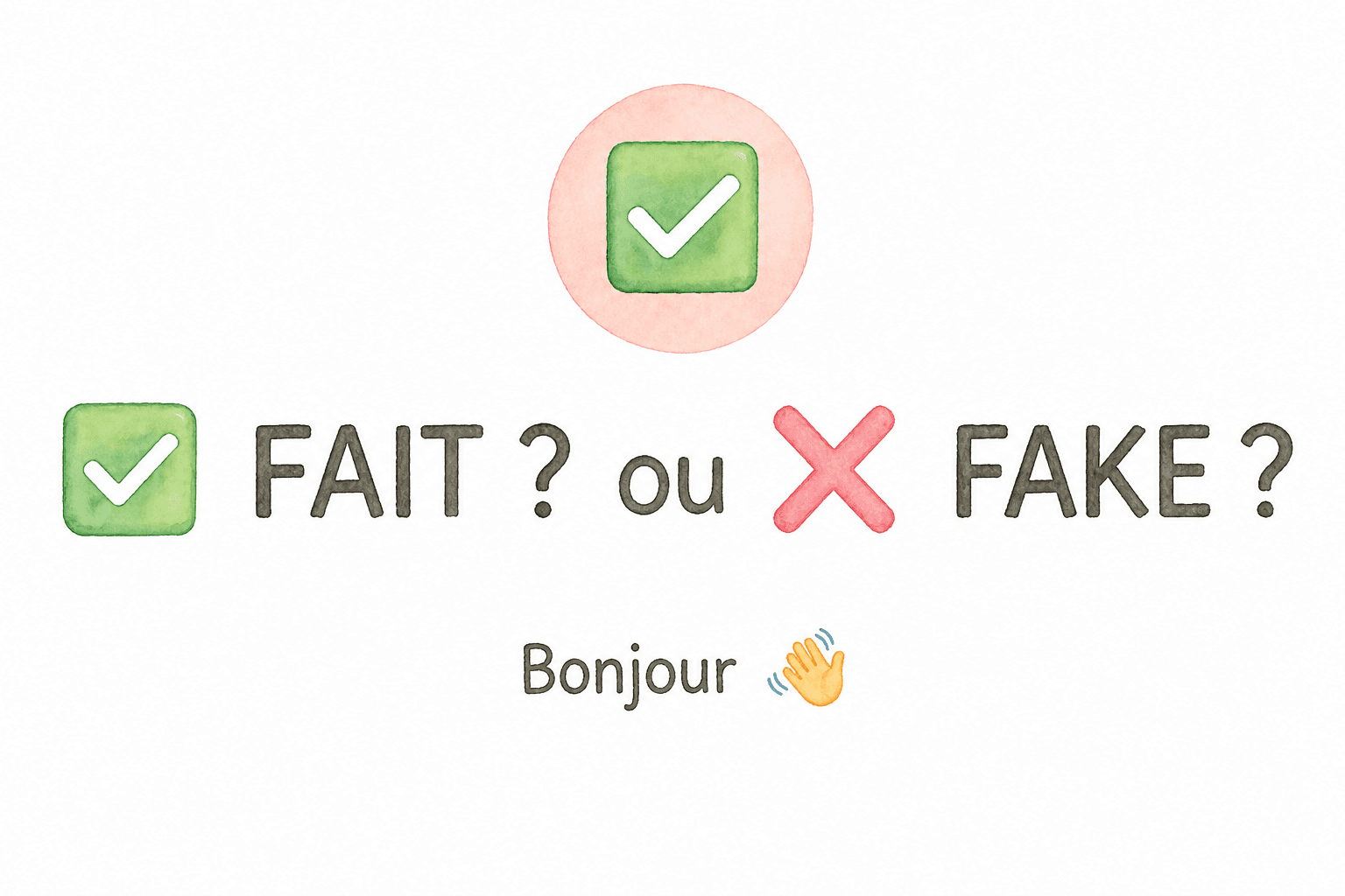 Aperçu de Fait ou Fake ?